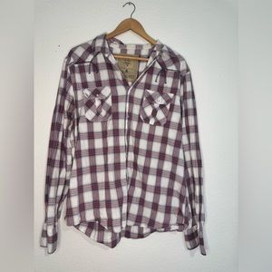 Vintage Guess snap button shirt